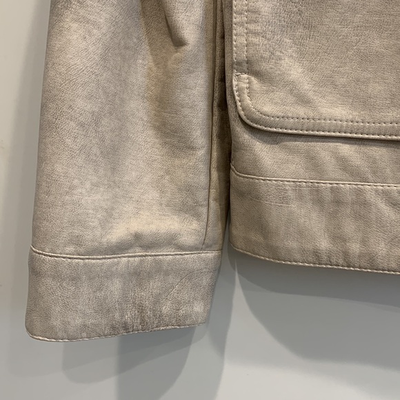 Express Vegan Leather Jacket - Picture 4 of 6